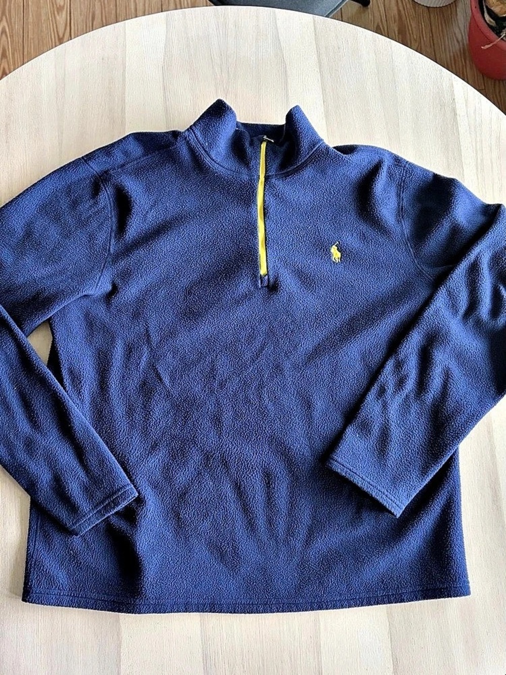 Polo Ralph Lauren Performance Fleece Quarter-Zip Pullover Blue Large